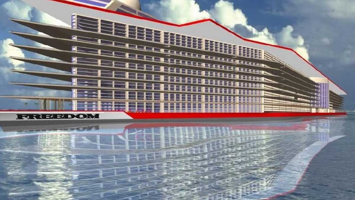 100 metre yükseliğinde yepyeni bir şehir inşa ediliyor