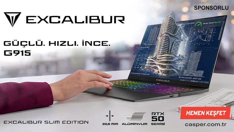Excalibur G915 Slim ile Güç Yanında
