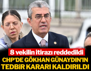 CHP'de Gökhan Günaydın'ın tedbir kararı kaldırıldı