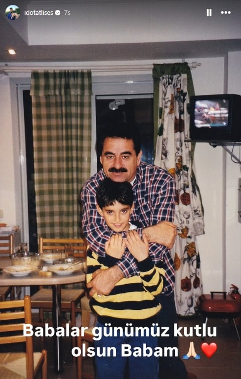İDO TATLISES'TEN BABALAR GÜNÜNE ÖZEL NOSTALJİK KARE