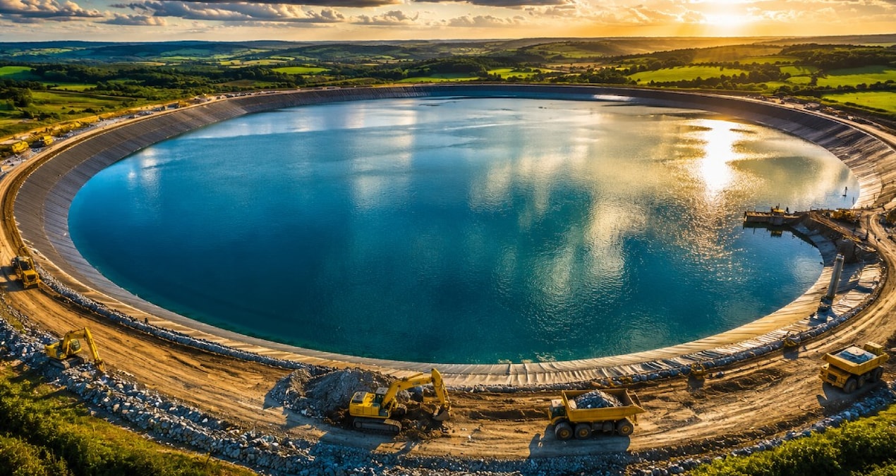 Bölgenin susuz kalmaması için 8,7 milyar litre su depolanacak