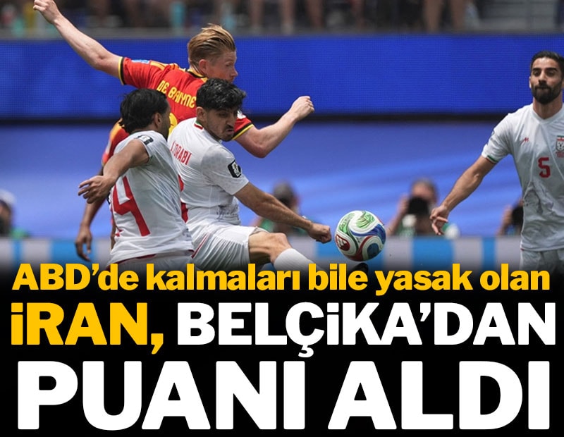 İran, Belçika'ya duvar örüp puanı aldı