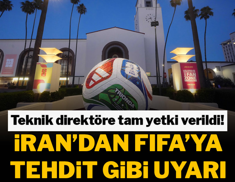Dünya Kupası başlarken İran'dan FIFA'ya büyük tehdit