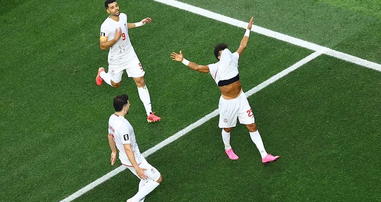 İranlı futbolcunun gol sevinci olay oldu! Maç sonunda anlamını açıkladı