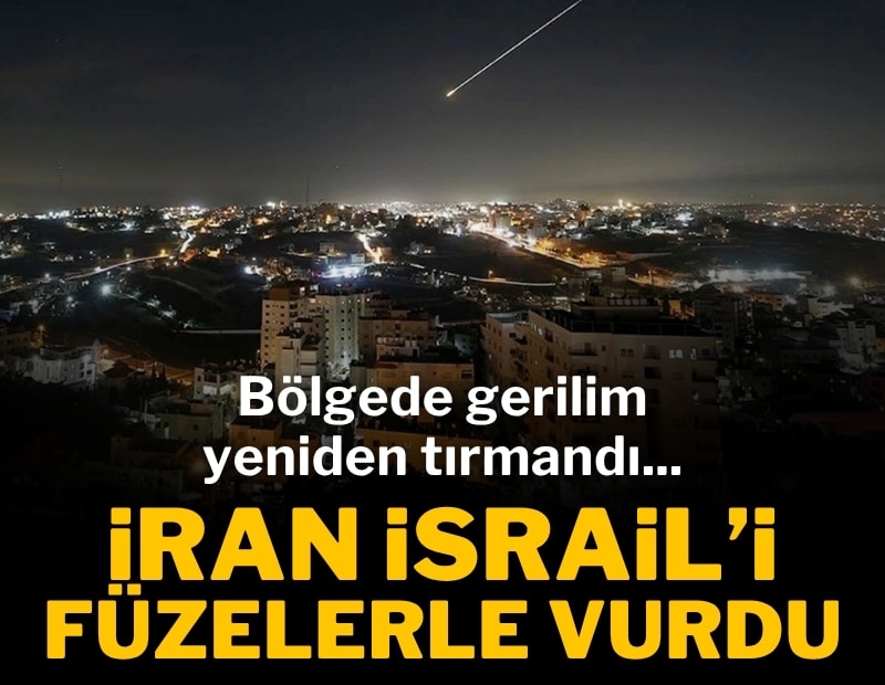 İran, İsrail'e füze saldırısı başlattı