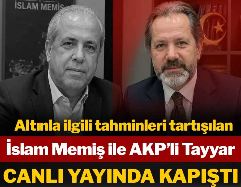 İslam Memiş ile Şamil Tayyar canlı yayında kavga etti