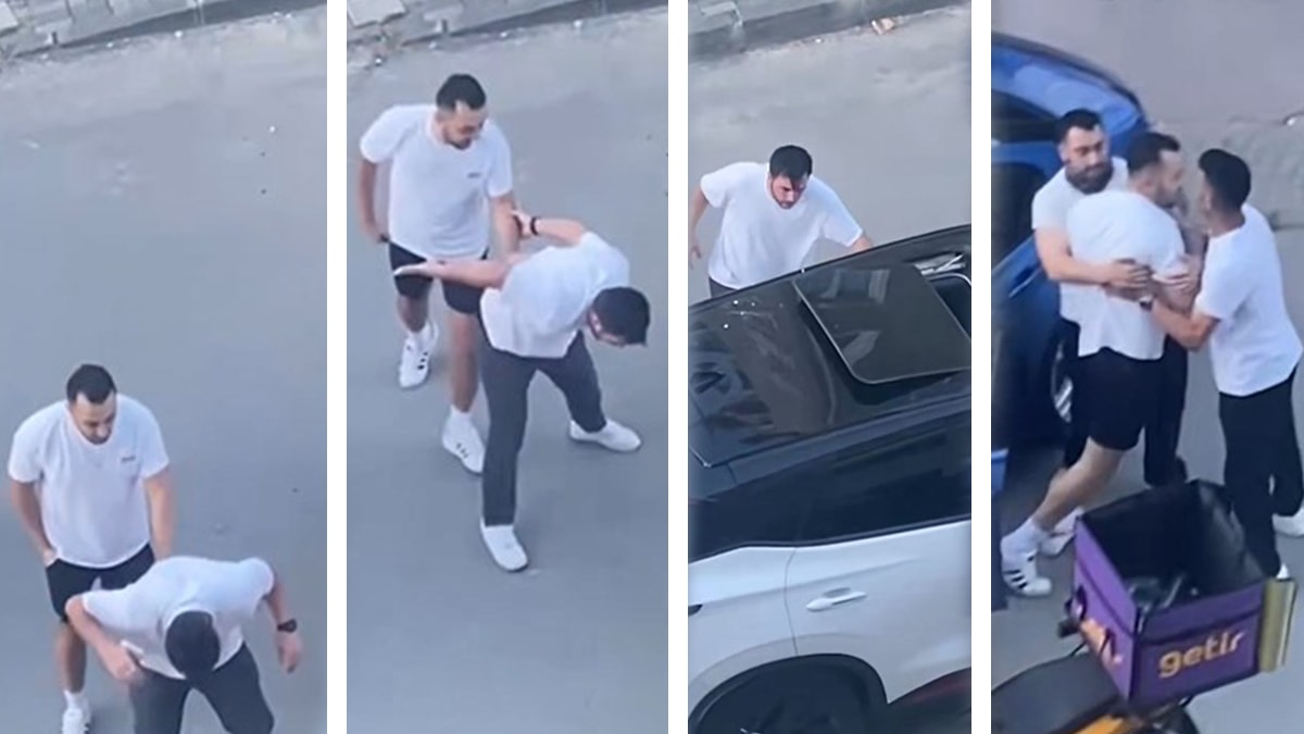 İstanbul trafiğinde dehşet anları... Kimsenin görmediğini zannetti, cebine koydu!