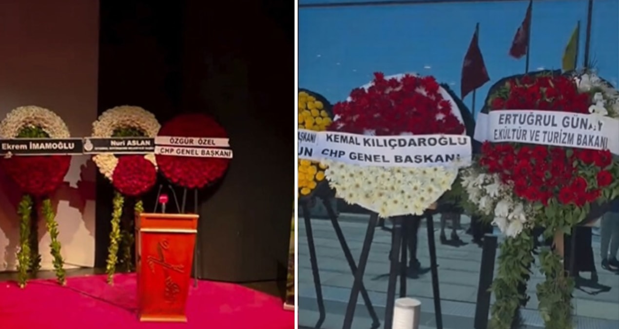 Kadir İnanır'ın cenazesinde dikkat çeken detay: Kemal Kılıçdaroğlu'nun çelengi kapıda kaldı