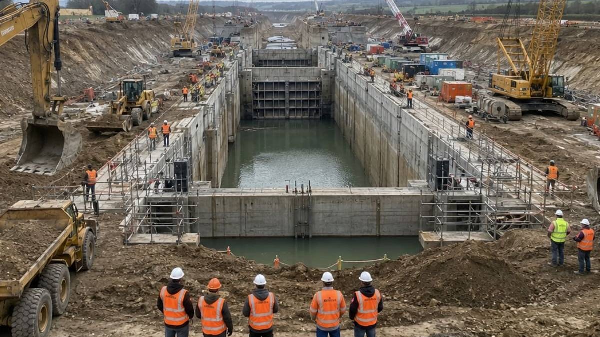 107 kilometrelik dev kanal projesi başladı: 7,3 milyar avroluk yeni su yolu