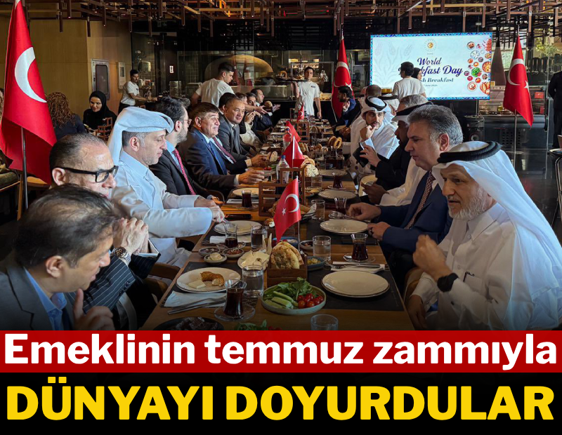Emeklinin temmuz zammıyla dünyayı doyurdular