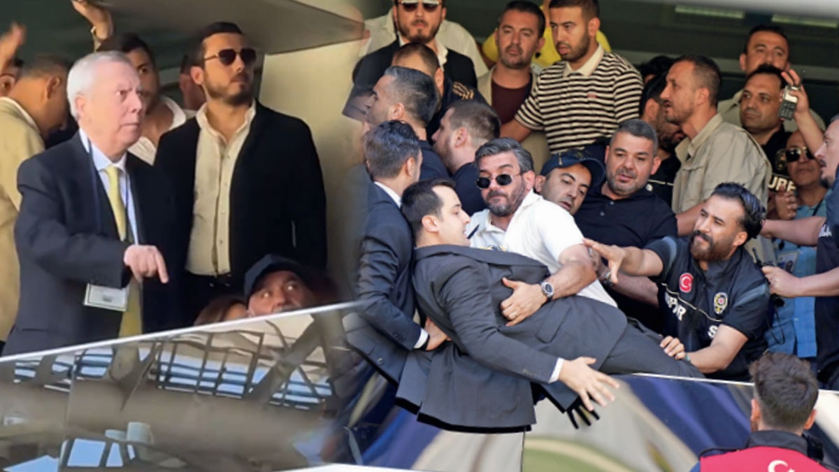 Aziz Yıldırım rakibinin locasına yürüdü: Kongre olaylı başladı