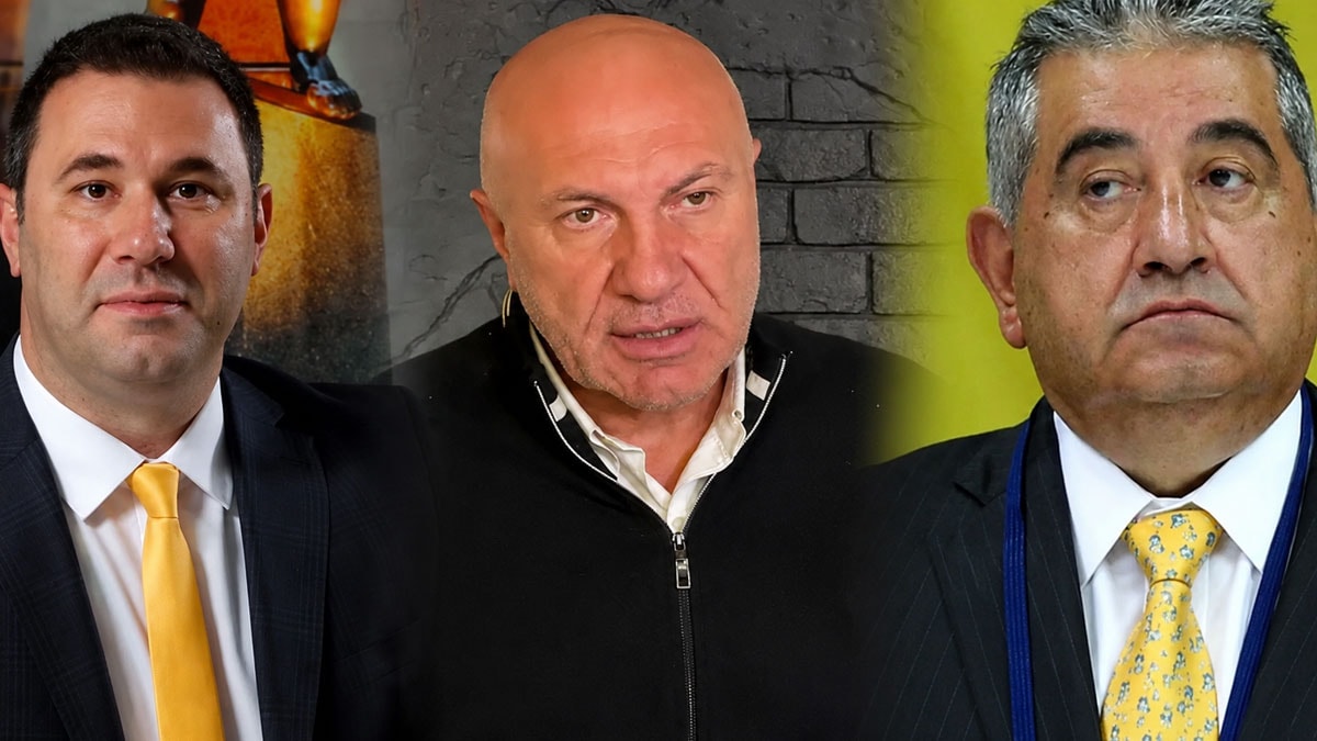 Mahmut Uslu ve Barış Göktürk, Yüksel Yıldırım'la kavgaya tutuştu: 'Seni buraya gömerim'