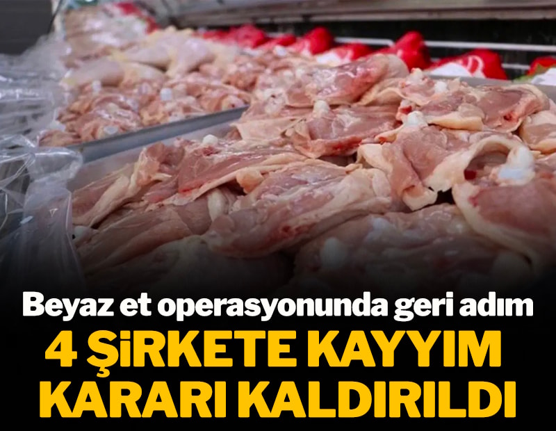 Beyaz et operasyonunda geri adım: 4 şirkete kayyım kararı kaldırıldı