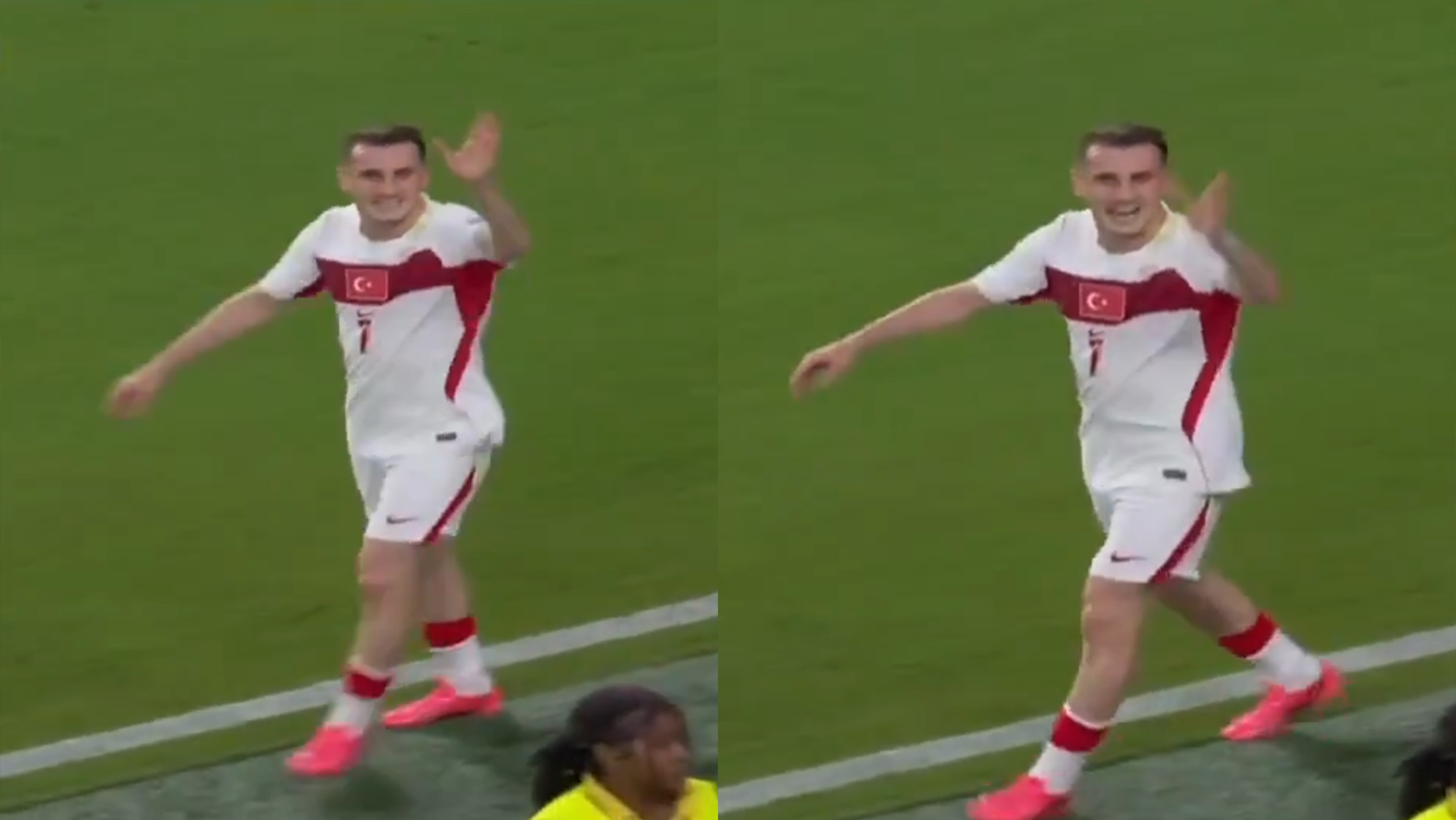 Kerem Aktürkoğlu'dan taraftara tepki çeken hareket