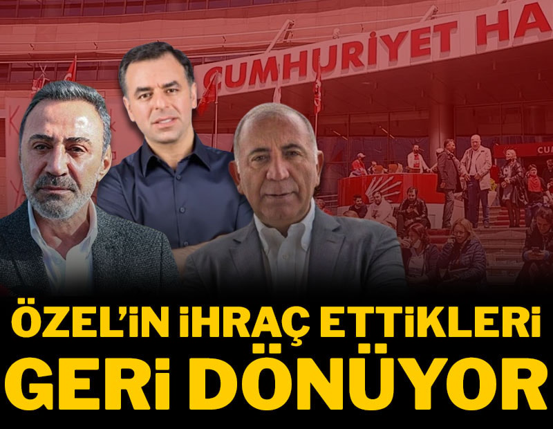 CHP'den ihraçların tamamı iptal edildi