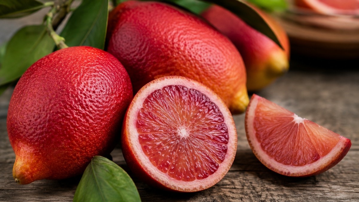 Bu limonu gören dönüp bir daha bakıyor: Kırmızı limon sadece 3 gün dayanabiliyor
