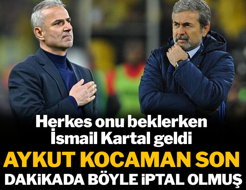 Aykut Kocaman son dakikada böyle iptal olmuş: 'Ne olduysa dün gece olmuş'