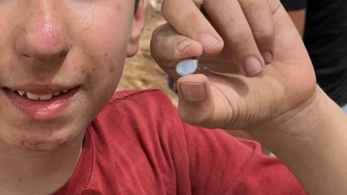 12 yaşındaki çocuk Hz. İsa'nın lanetlediği şehirde tarihi değiştirebilecek bir taş buldu