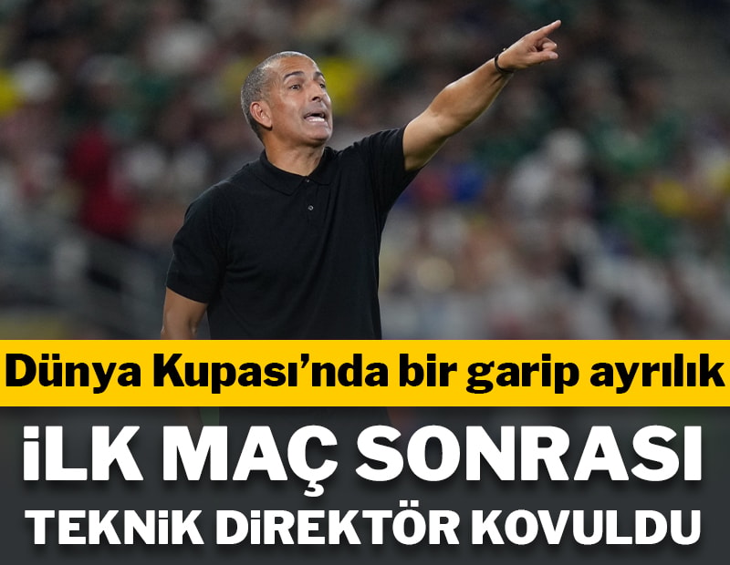 Dünya Kupası'nda bir garip ayrılık! 