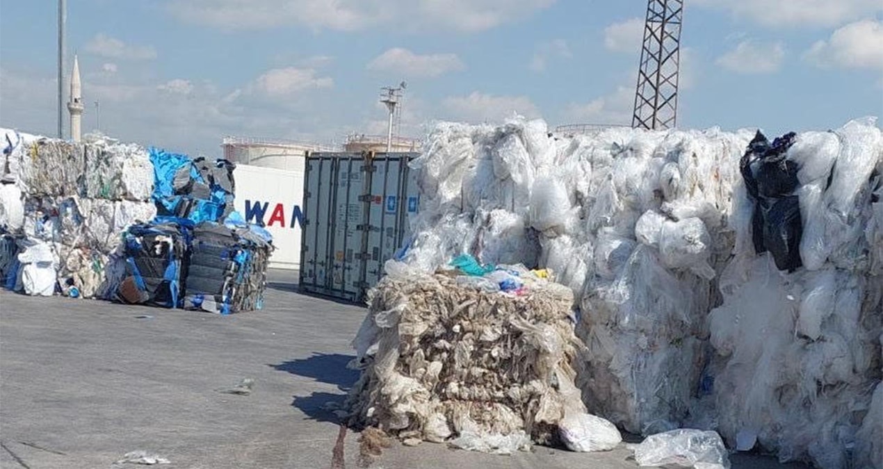 Avrupa'nın çöp rotası yine Türkiye: Liman alarm veriyor
