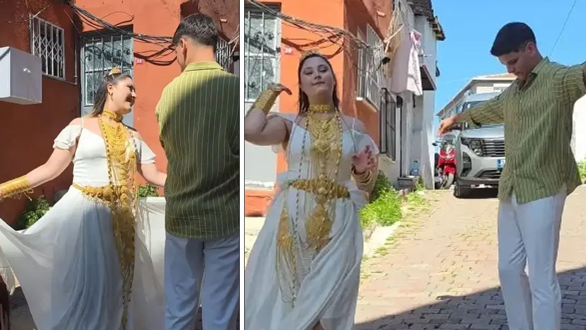 Bayram ziyaretinde yok yoktu! Bonkör damat kesenin ağzını açtı