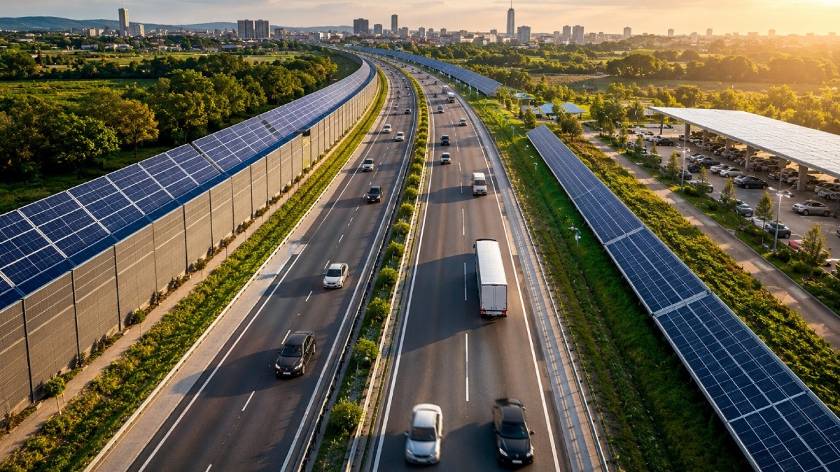 Yol kenarlarındaki boş alanlar artık elektrik üretecek