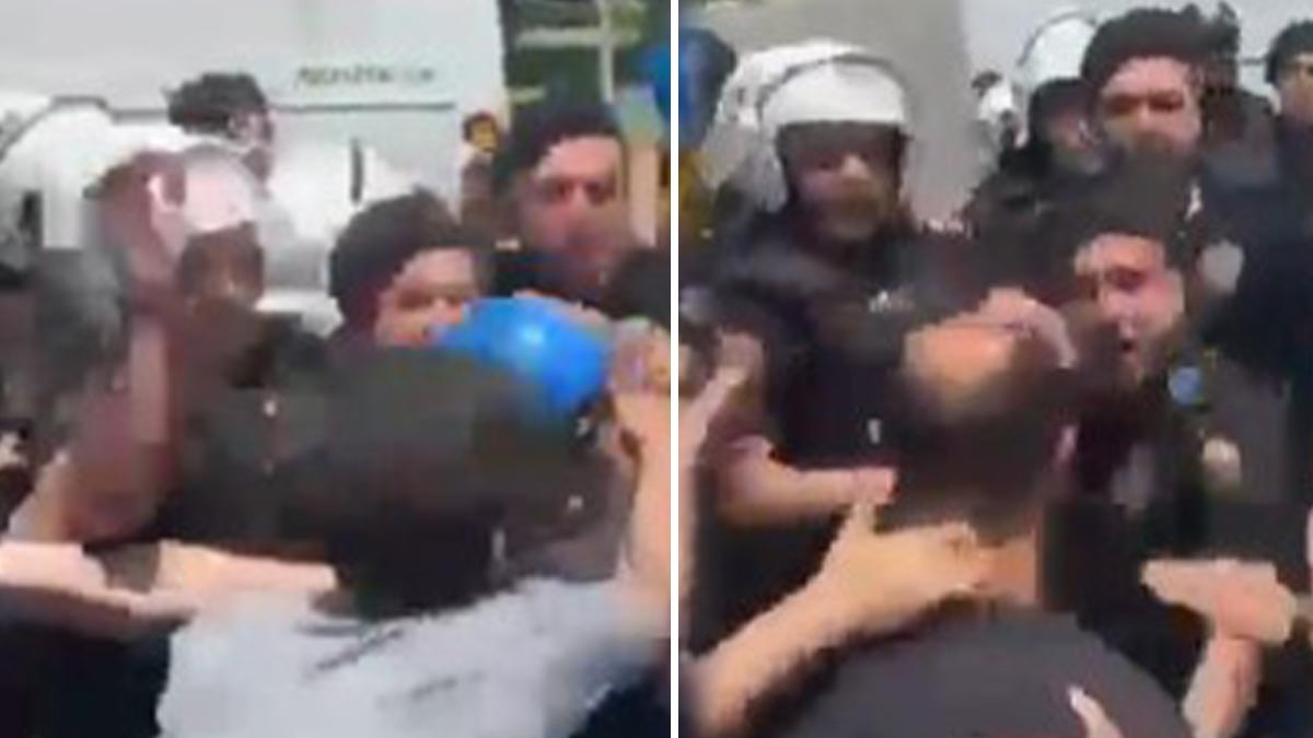Hakkını arayan madenciye polis müdahalesi tepki çekti