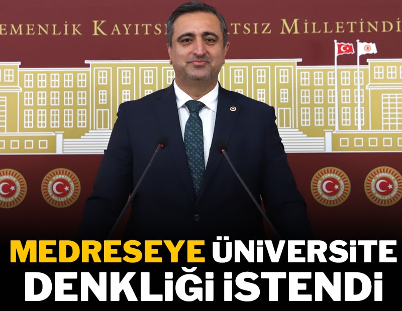 Medreseye üniversite denkliği ve geçiş istedi