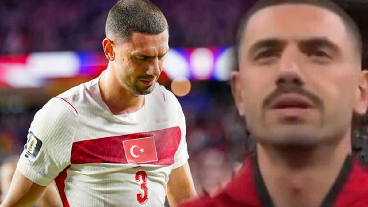 Yenilginin ardından söyledikleri çok konuşulmuştu: Merih Demiral'dan Milli Takım açıklaması