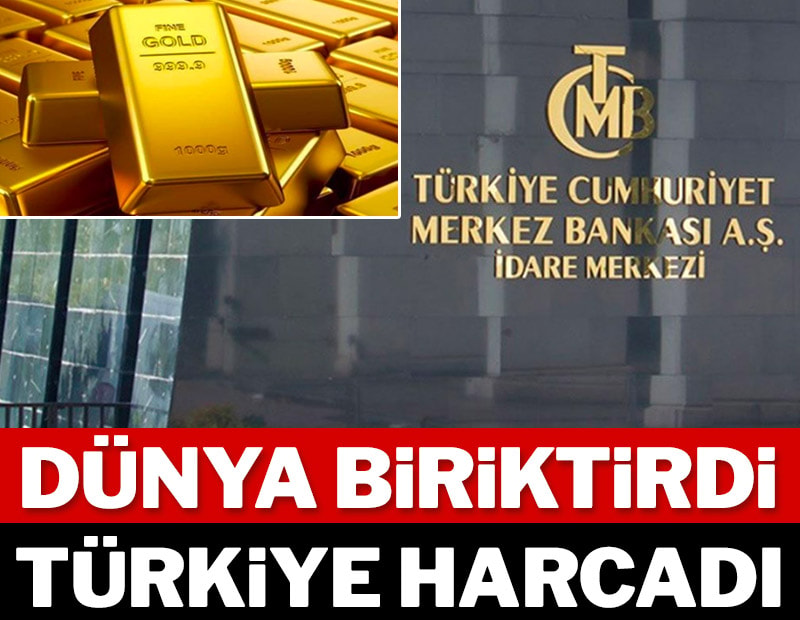 Dünya biriktirdi Türkiye harcadı
