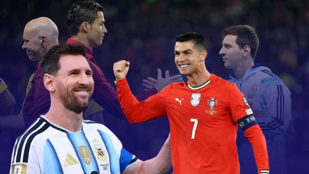 Messi ve Ronaldo dün gece bir daha asla tekrarlanmayacak Dünya Kupası tesadüfünü paylaştı