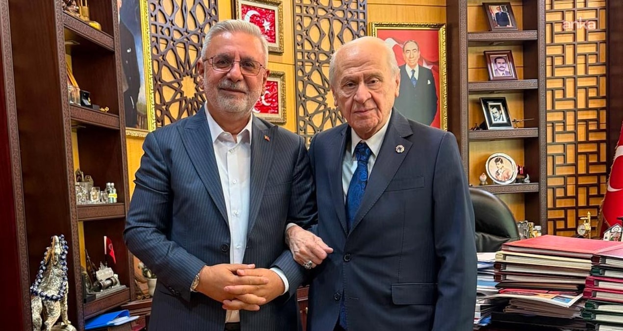 AKP'li Mehmet Metiner, MHP Lideri Bahçeli'yi ziyaret etti