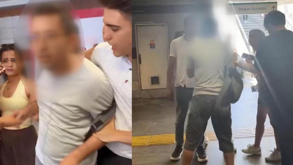 Metrobüsteki kadının fotoğrafını gizlice çeken kişiye vatandaş müdahalesi