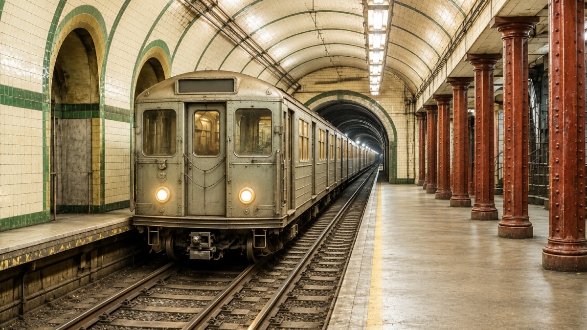100 yıllık metro hattında tek bir yolcu bile seyahat edemedi