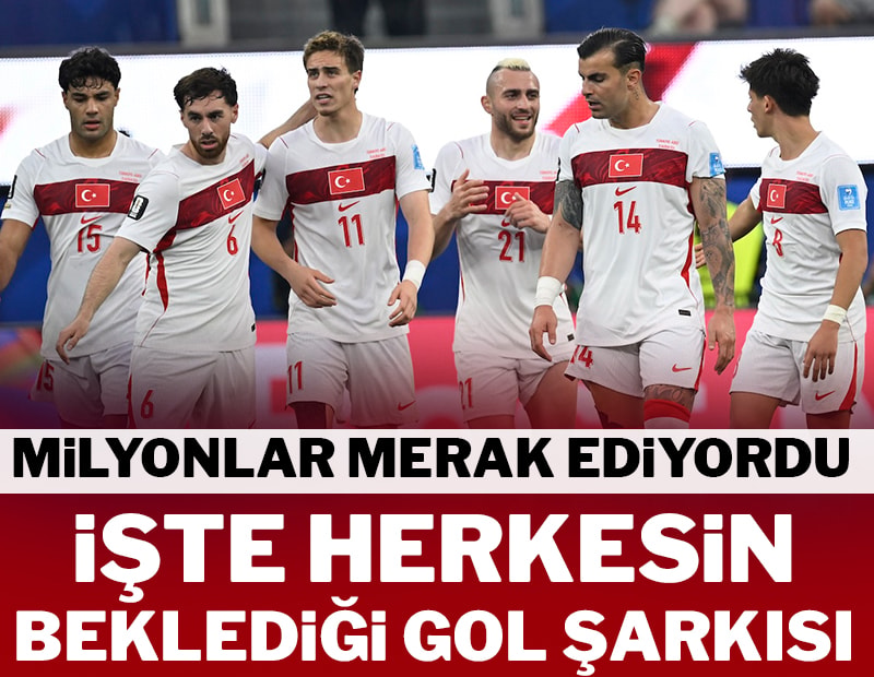 Sonunda duyuldu! İşte merakla beklenen gol şarkısı!