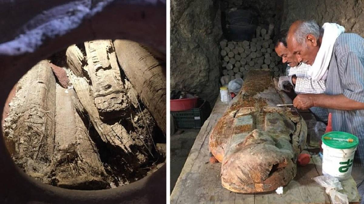 Mısır'da 3000 yıl önce mühürlenmiş halde bulundular