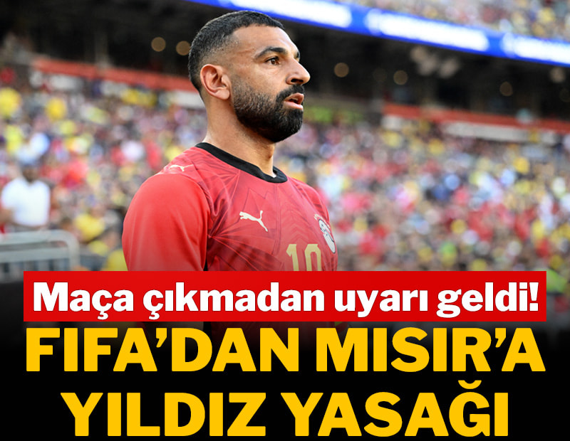 FIFA'dan bir forma yasağı da Mısır'a