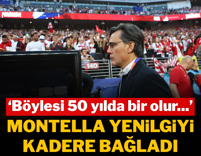 Montella şaştı kaldı: 'Böylesi 50 yılda bir gelir, nasipten ötesi yok'