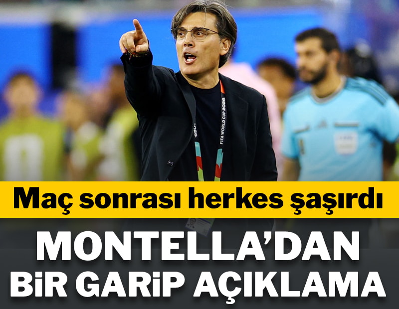 Montella'dan garip açıklama! 'Bin tane zafere denk maç oldu'