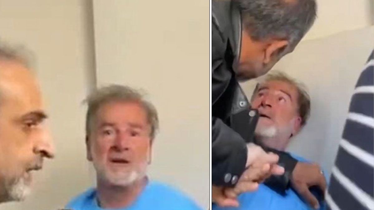 Müge Anlı'nın eski eşi olarak tanınıyordu... Gazeteci Burhan Akdağ saldırıya uğradı; kızı Aslıhan o anları kayda aldı