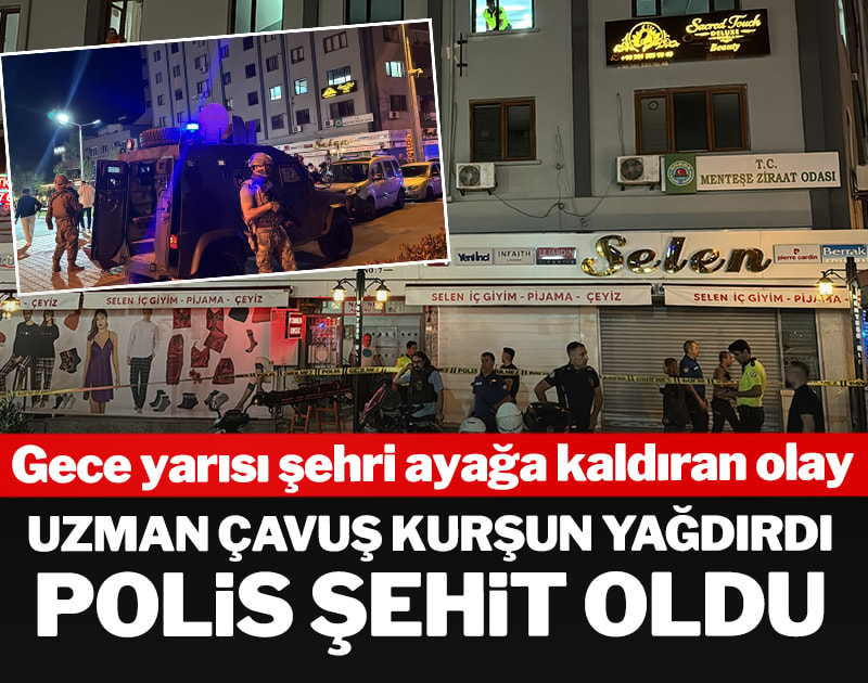 Gece yarısı şehri ayağa kaldıran olay! Uzman çavuş kurşun yağdırdı, polis şehit oldu