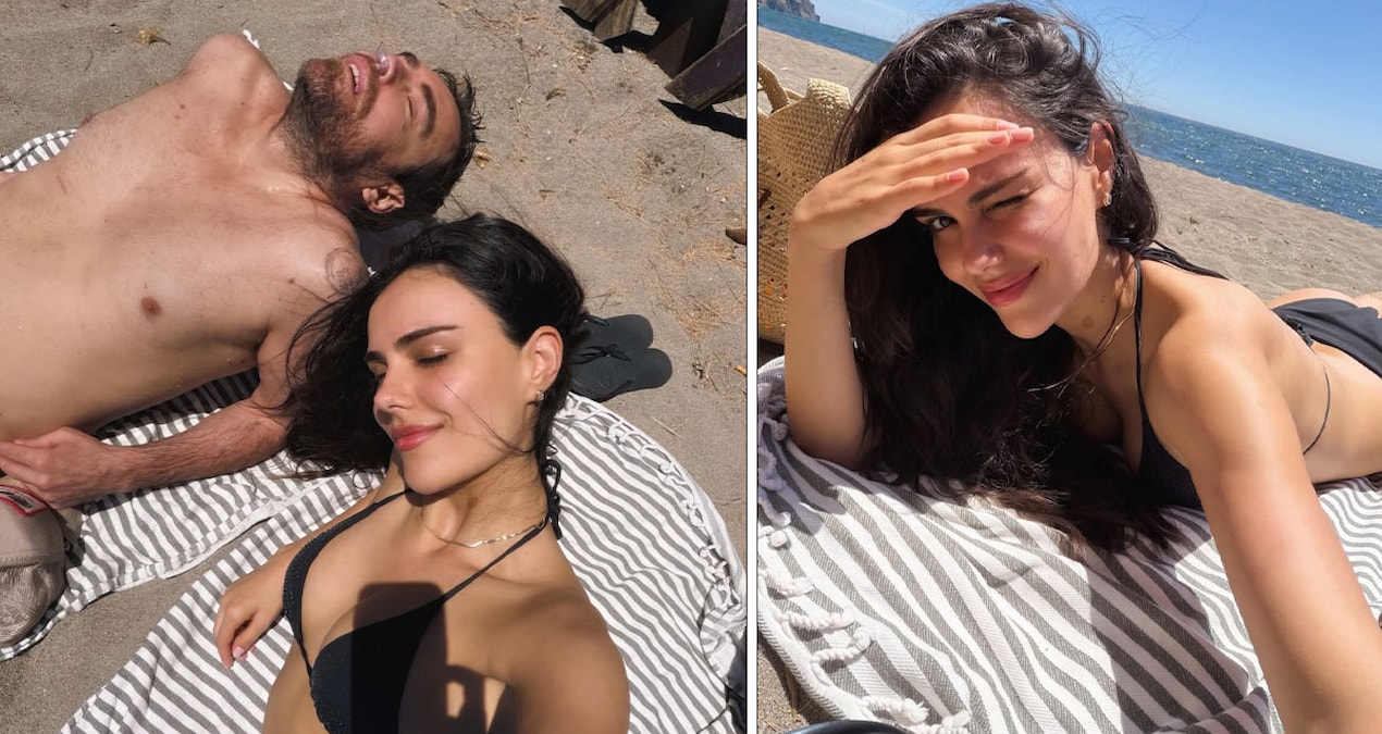 Murat Dalkılıç ve sevgilisinden aşk dolu tatil: Özgü Kaya’nın güzelliğine beğeni yağdı