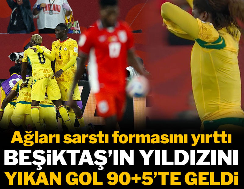 Beşiktaş'ın yıldızı 90+5'te yıkıldı