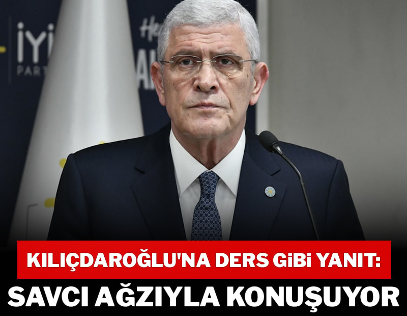Kılıçdaroğlu'na ders gibi yanıt: Savcı ağzıyla konuşuyor