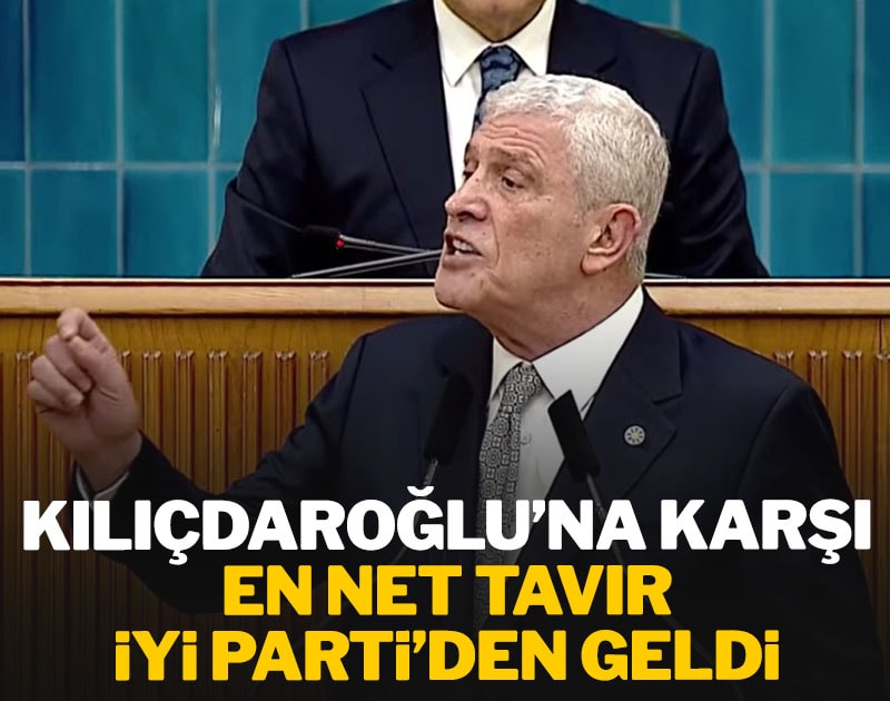 Kemal Kılıçdaroğlu'na karşı en net tavır İYİ Parti'den geldi