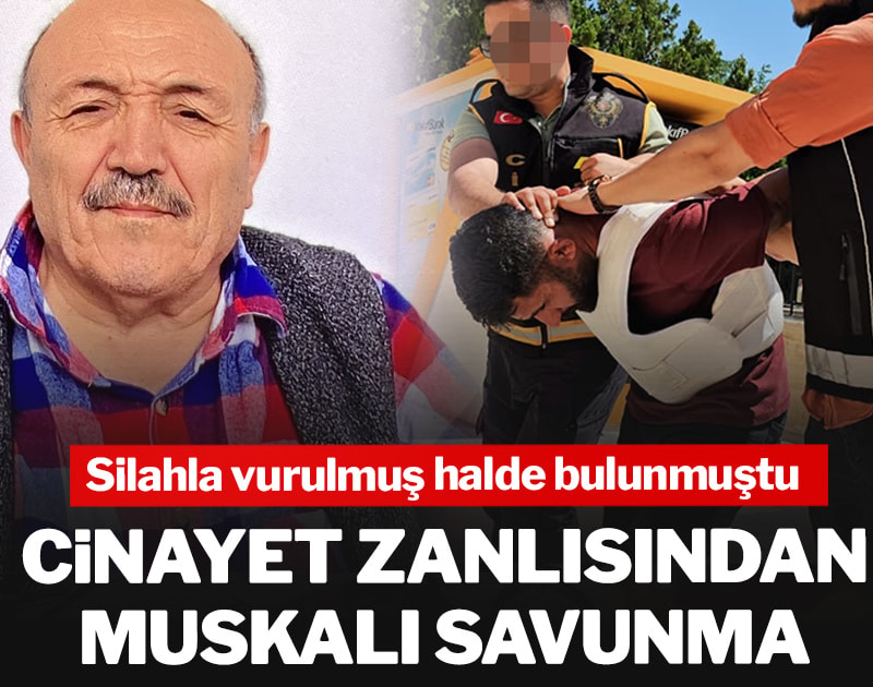Cinayet zanlısından muskalı savunma