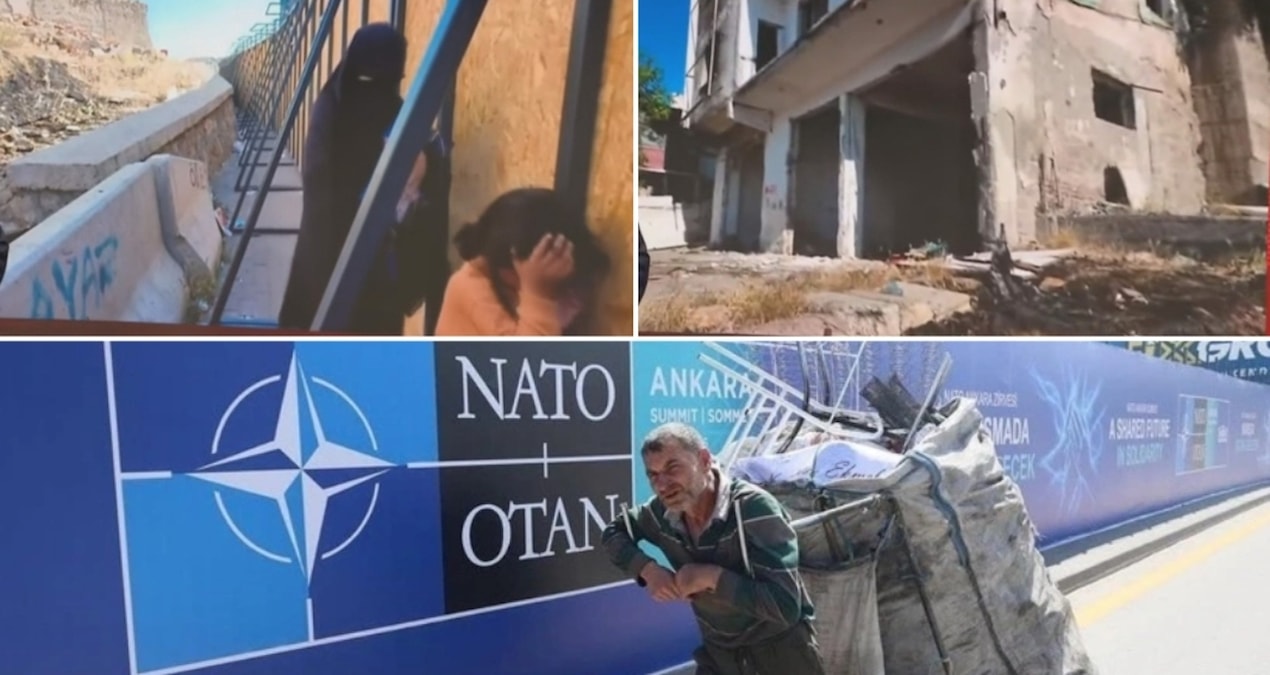 Ankara'da panoların önü başka, arkası başka