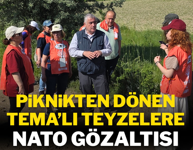 Piknikten dönen TEMA’lı teyzelere NATO gözaltısı