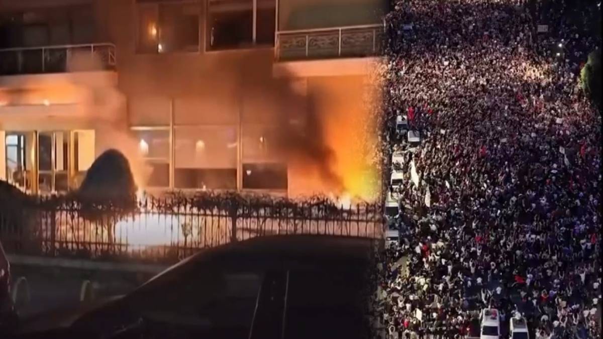Arnavutluk'taki protestolar 11. gününde: Başbakanlık konutu 
