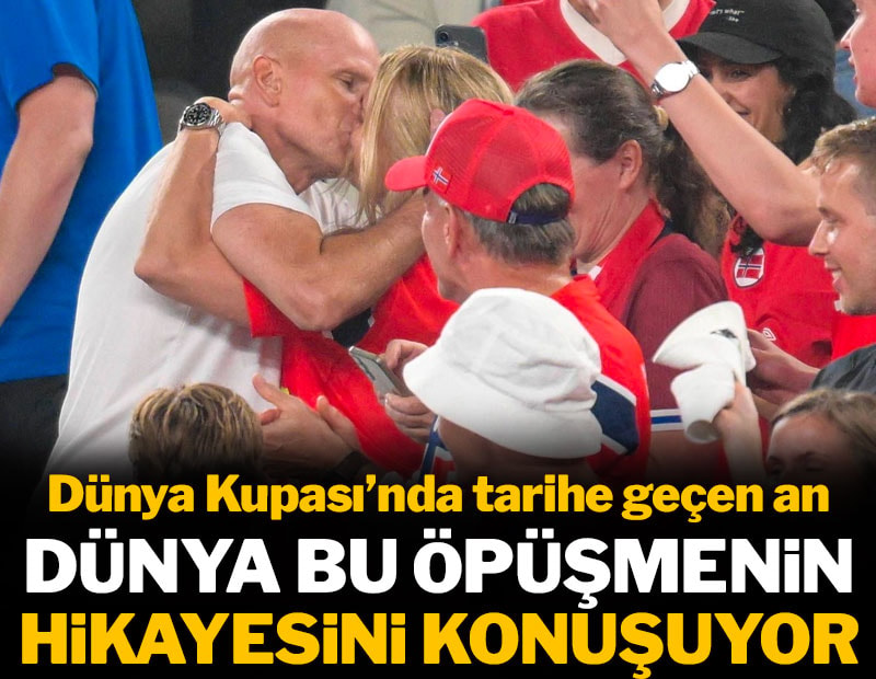 Dünya Kupası'nda tarihe geçen an: Herkes bu öpüşmenin hikayesini konuşuyor
